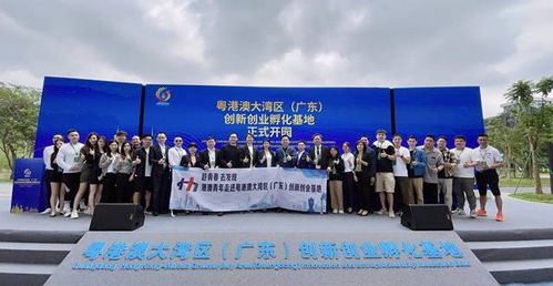 粵港澳大灣區 廣東 創新創業孵化基地開園