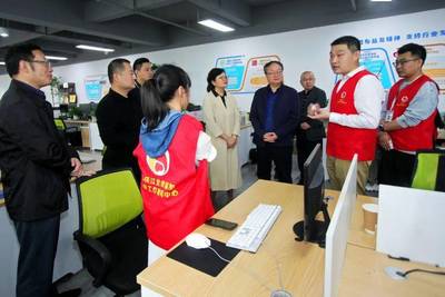 成都市殘聯來渝考察殘疾人工作