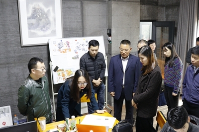 我校接受省高校大學生創新創業孵化示范基地現場考評