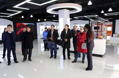 省工信委蒞臨863科技園實地驗收省級小型微型企業創新創業示范基地建設